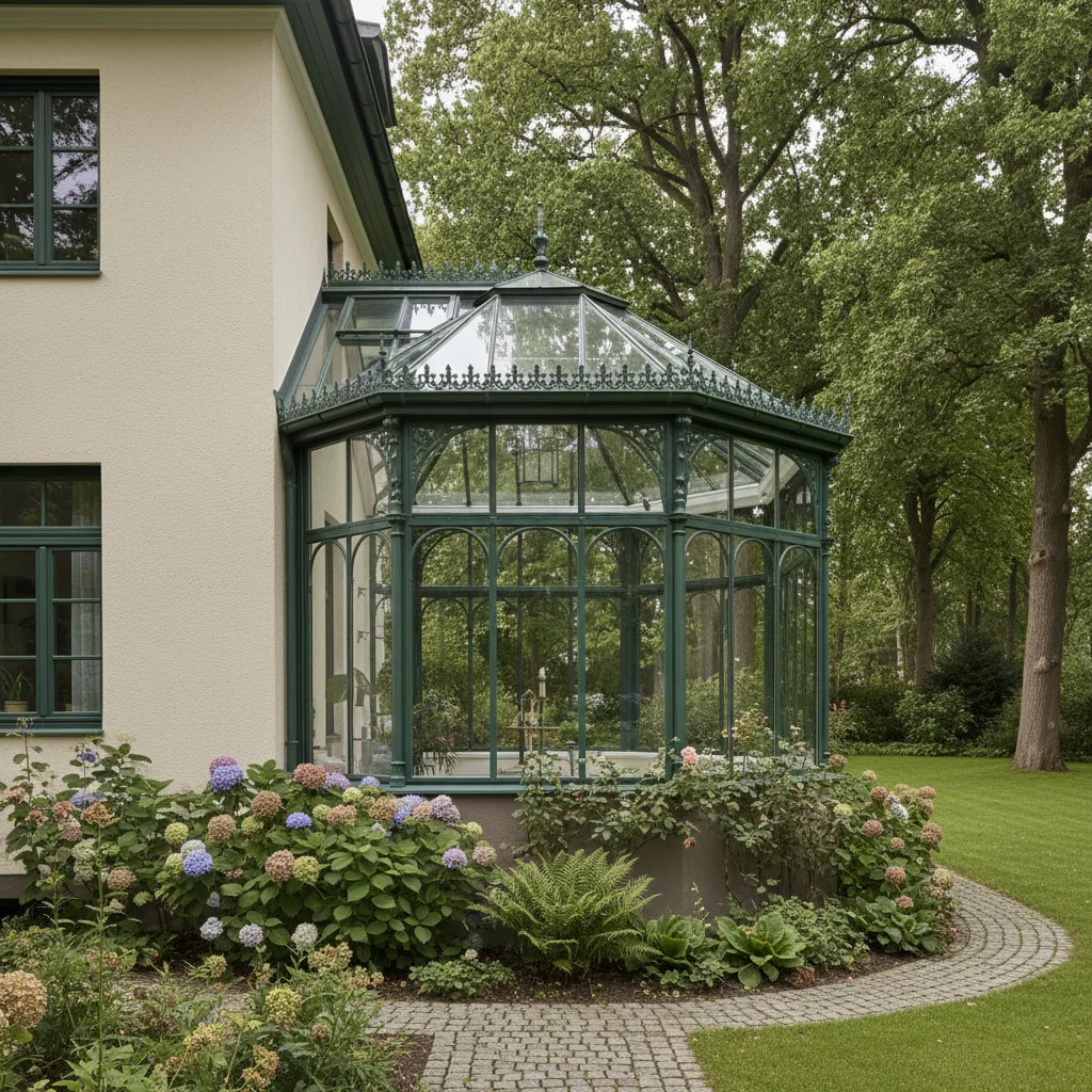 Wintergarten in Schleswig-Holstein aus Polen