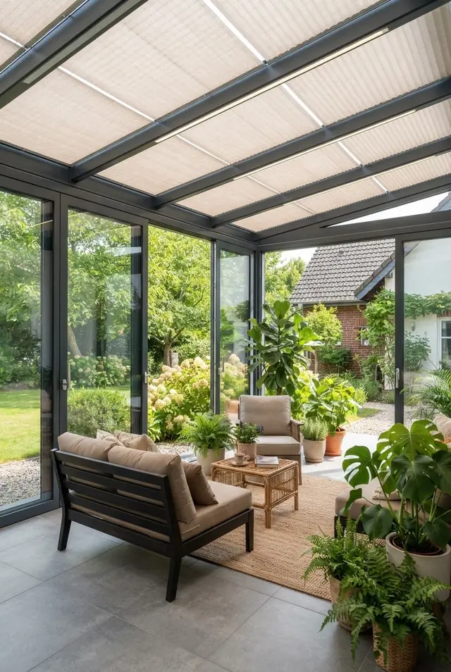 Wintergarten zu heiß?