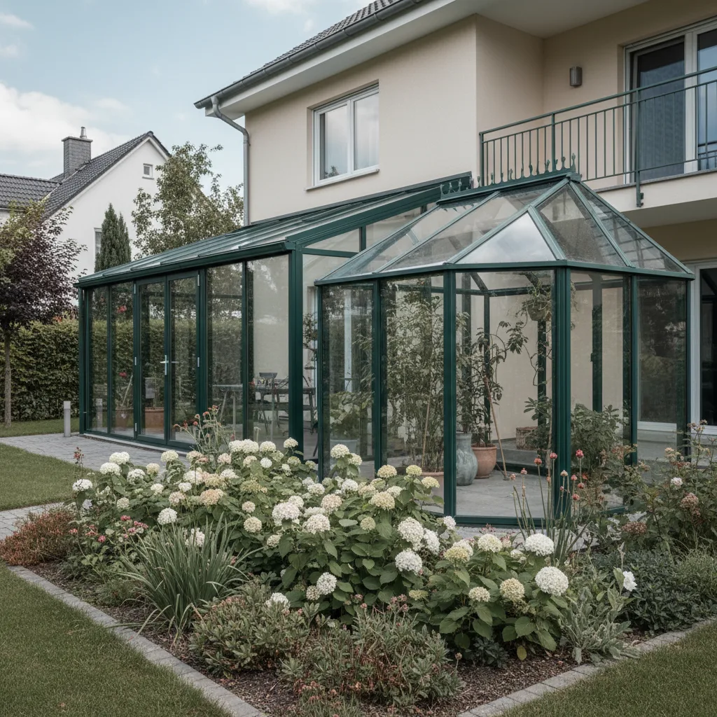 Gartenhaus aus Glas